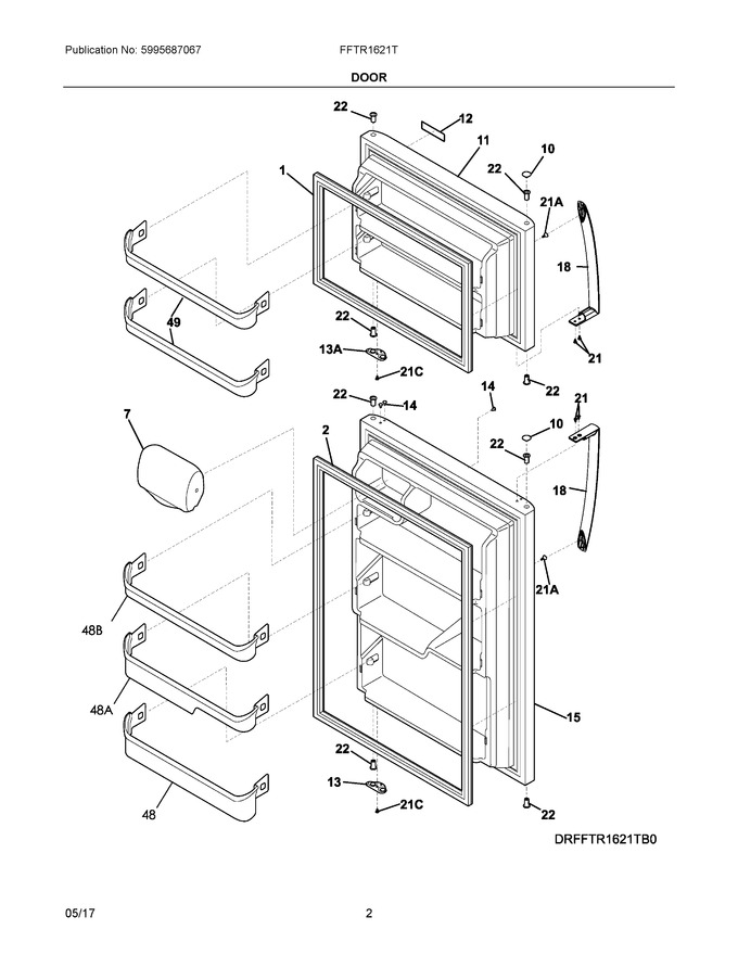 Diagram for FFTR1621TW0