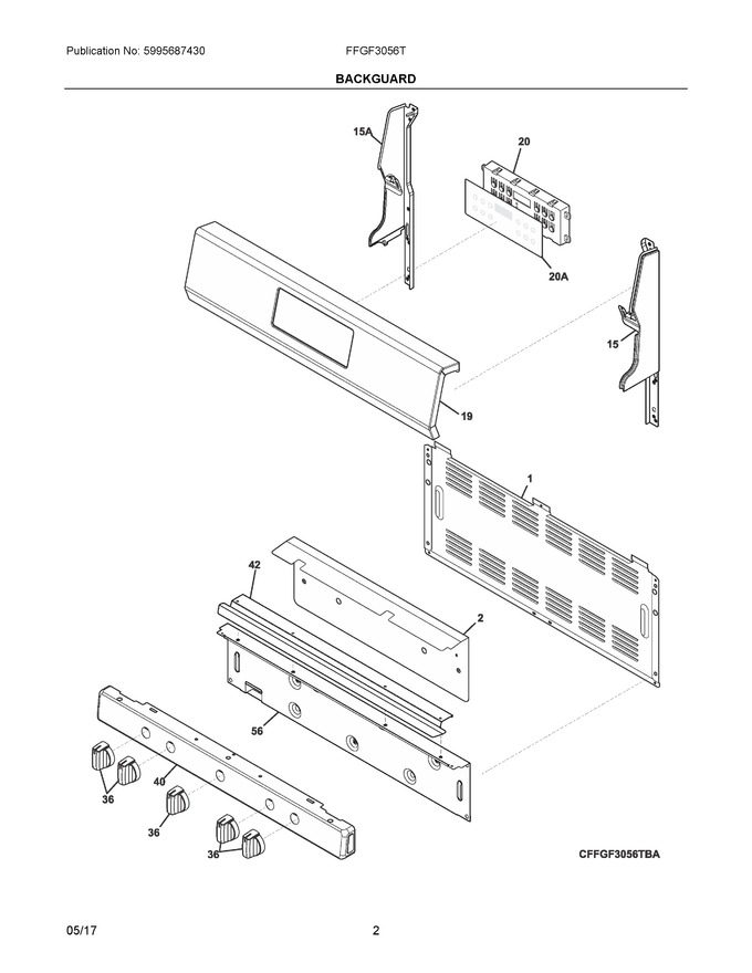 Diagram for FFGF3056TBA