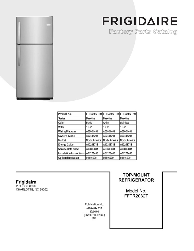 Diagram for FFTR2032TS0