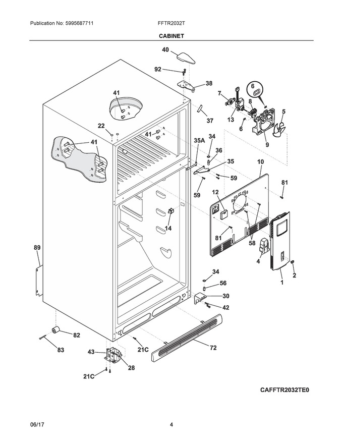 Diagram for FFTR2032TS0