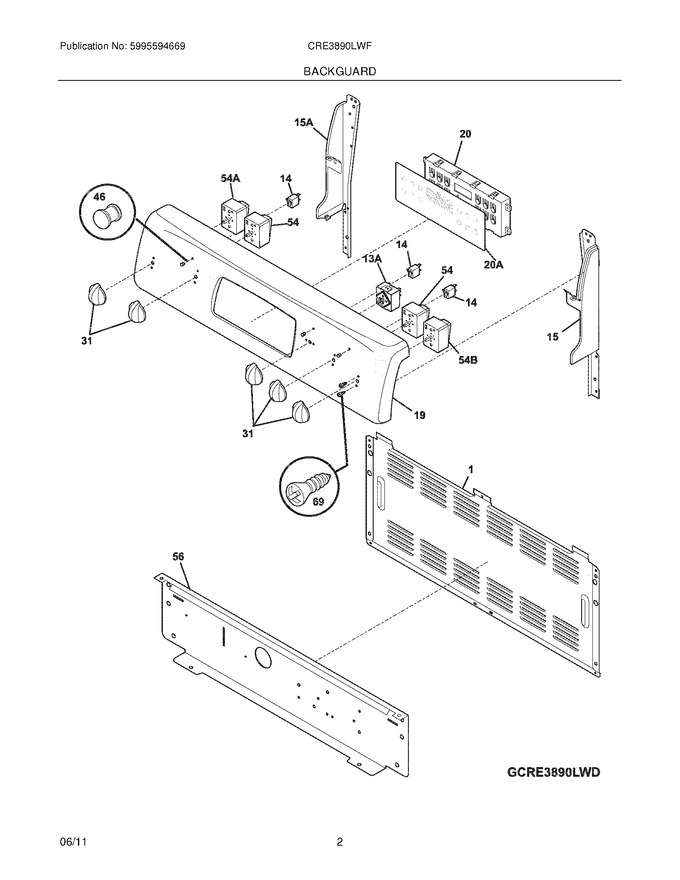 Diagram for CRE3890LWF