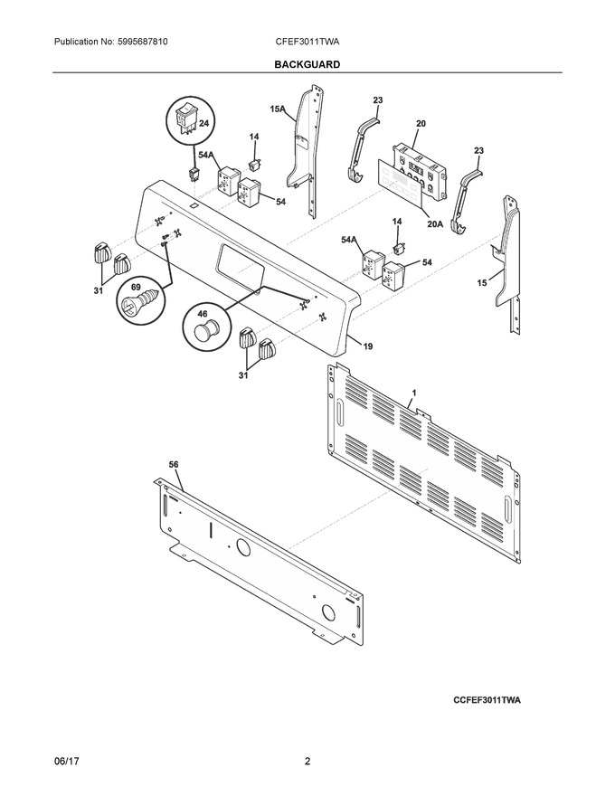 Diagram for CFEF3011TWA