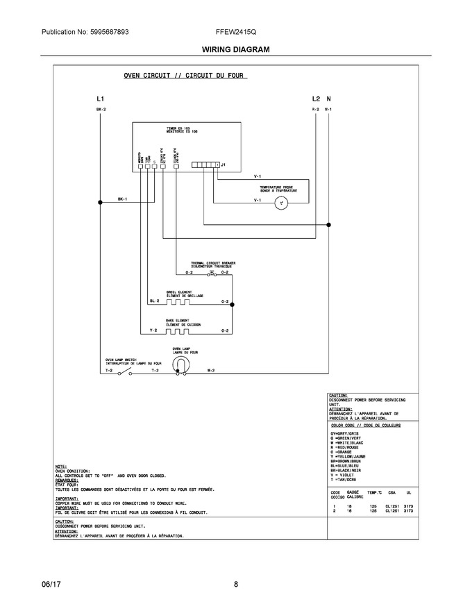 Diagram for FFEW2415QWB