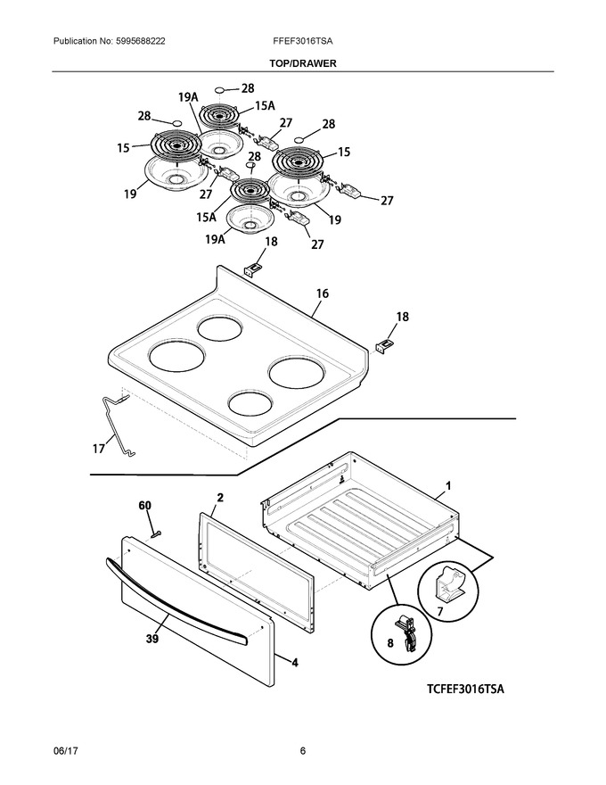 Diagram for FFEF3016TSA