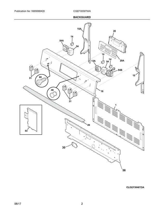 Diagram for CGEF3059TWA