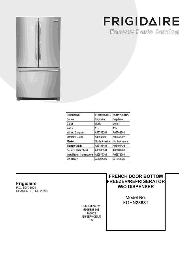 Diagram for FGHN2868TP0