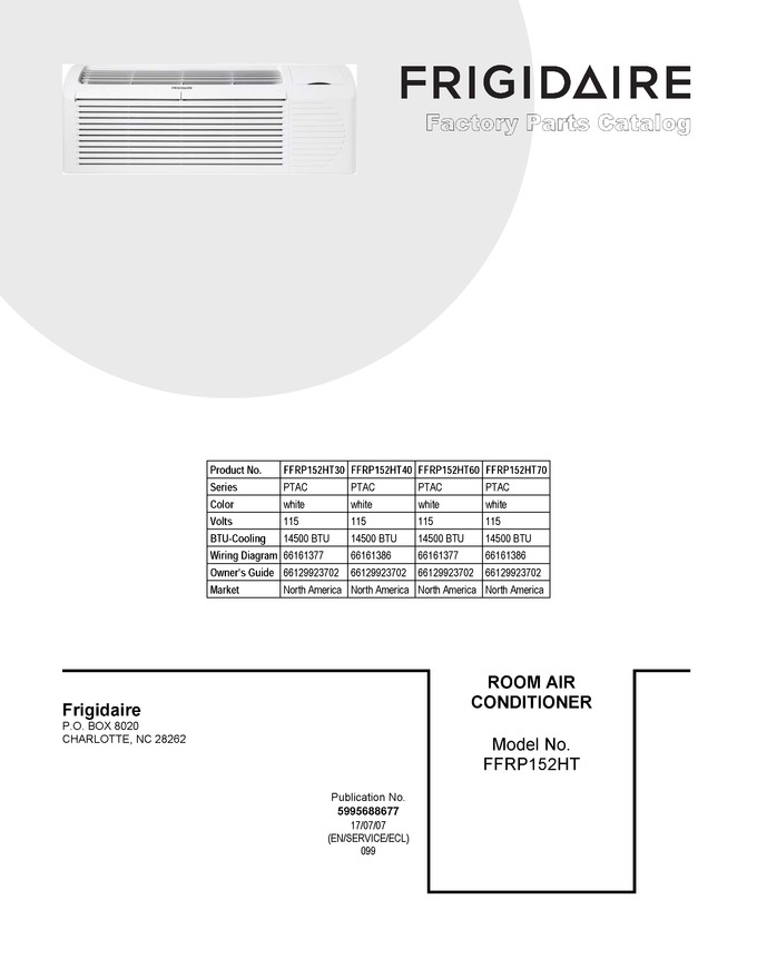 Diagram for FFRP152HT40