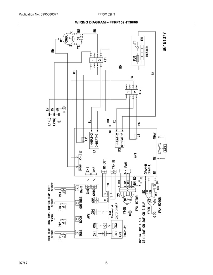 Diagram for FFRP152HT60