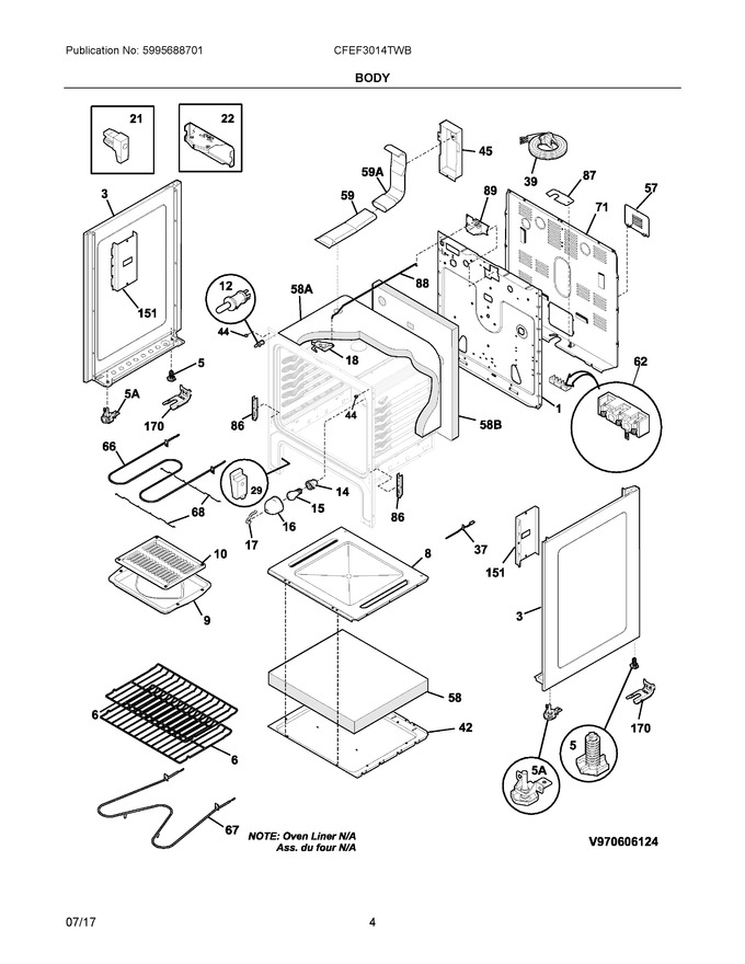 Diagram for CFEF3014TWB