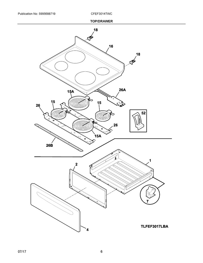 Diagram for CFEF3014TWC