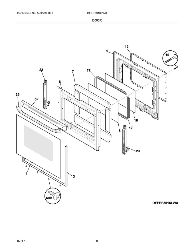 Diagram for CFEF3016LWK