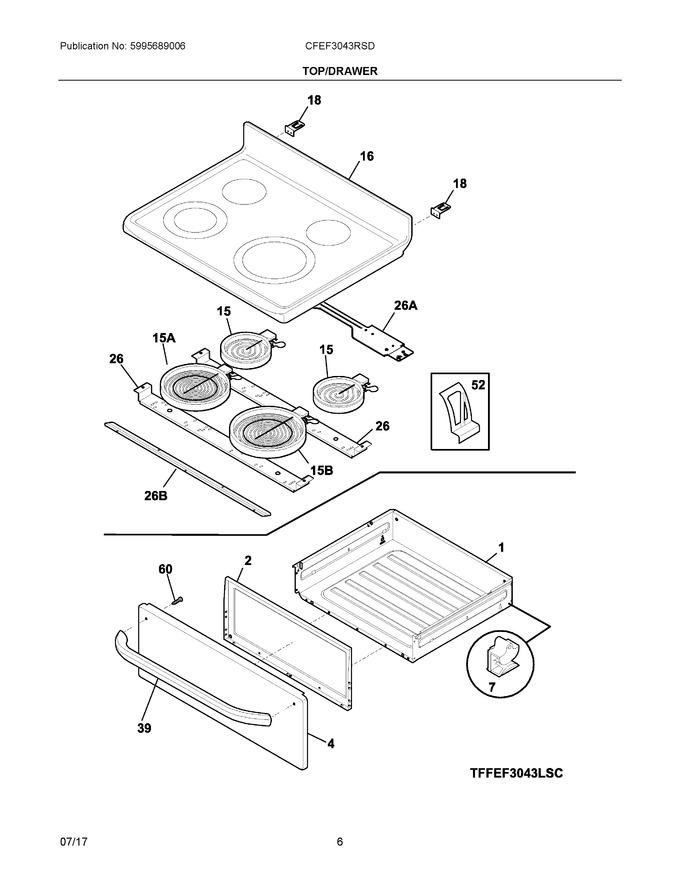 Diagram for CFEF3043RSD