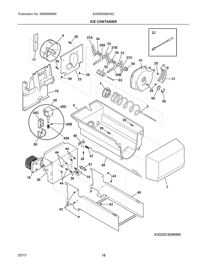 Diagram for EW26SS85KS2