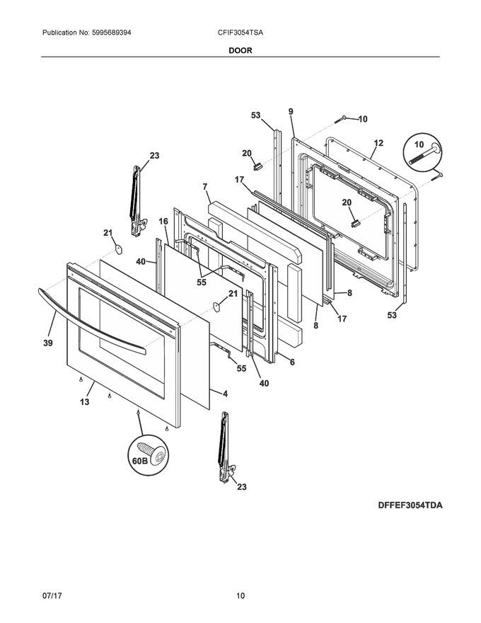 Diagram for CFIF3054TSA