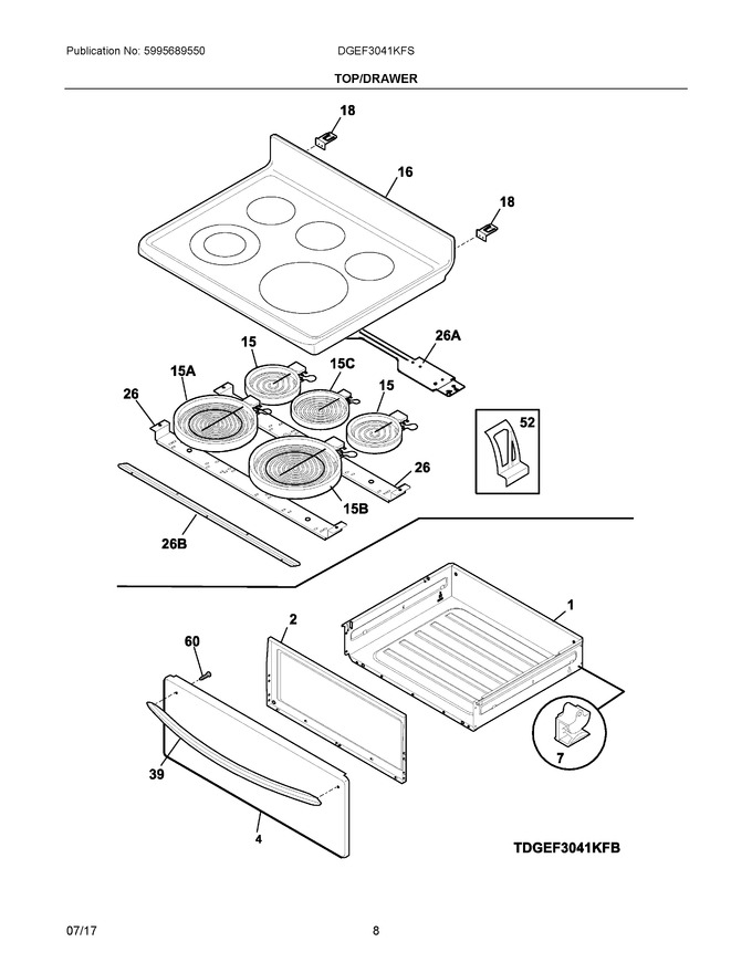 Diagram for DGEF3041KFS