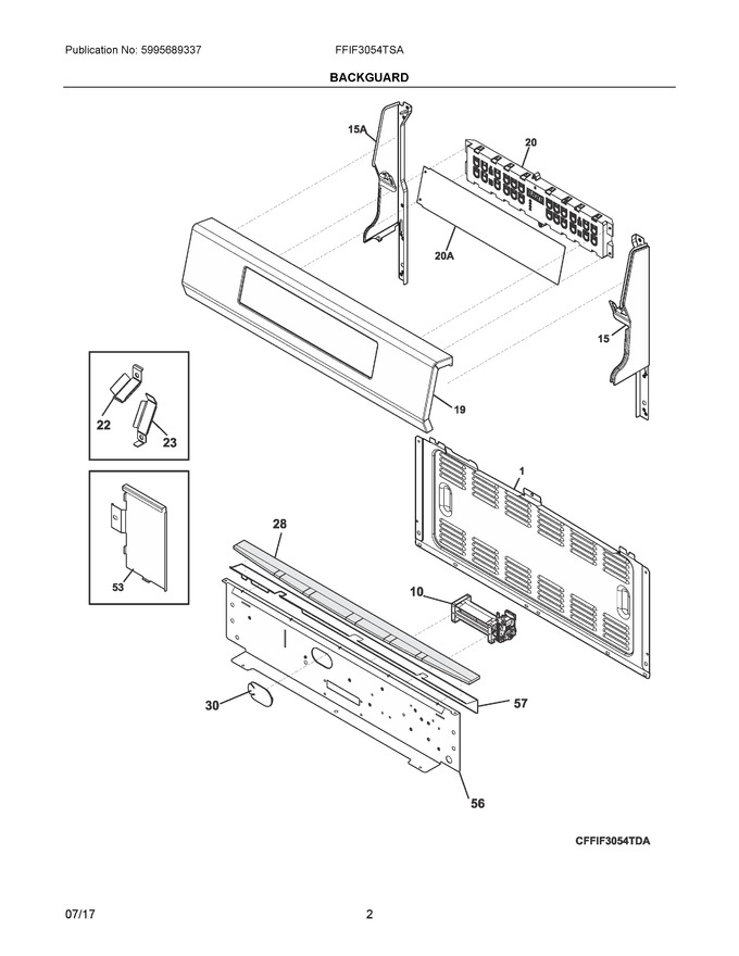 Diagram for FFIF3054TSA