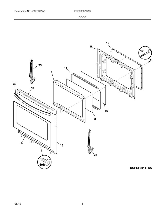 Diagram for FFEF3052TSB