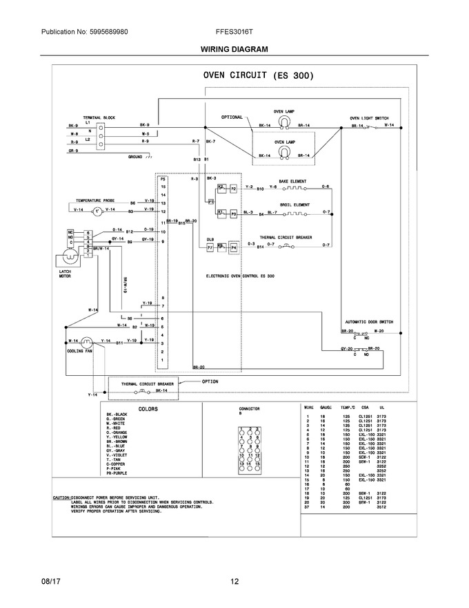 Diagram for FFES3016TWA
