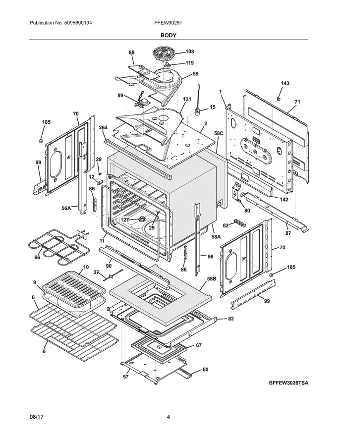 Diagram for FFEW3026TWA