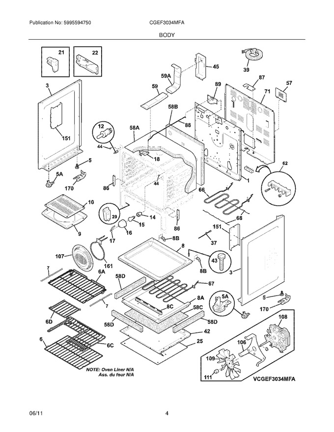 Diagram for CGEF3034MFA