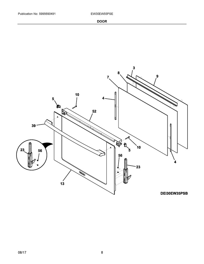 Diagram for EW30EW55PSE