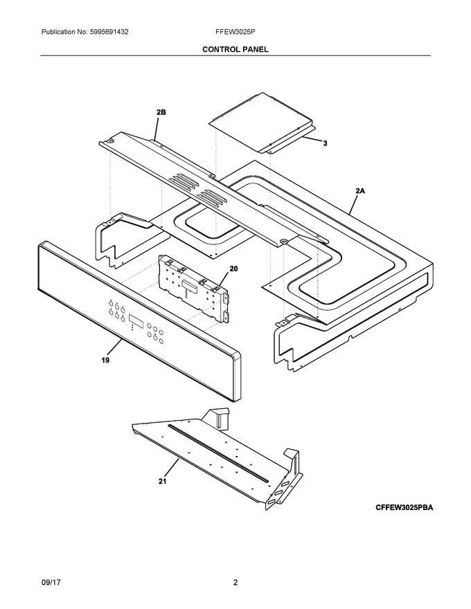 Diagram for FFEW3025PWD
