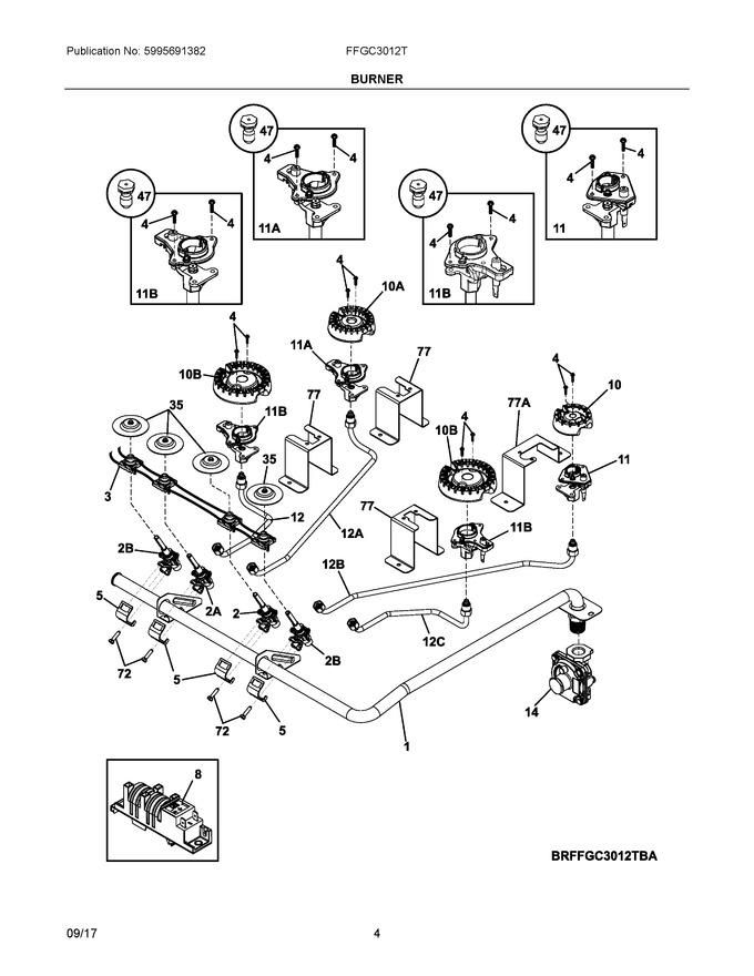 Diagram for FFGC3012TWA