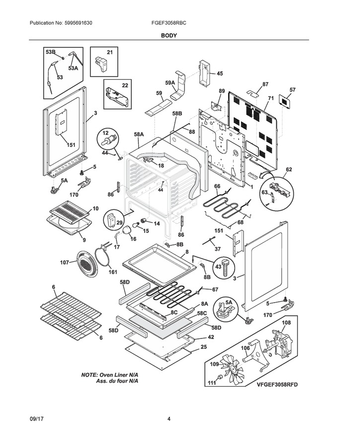 Diagram for FGEF3058RBC