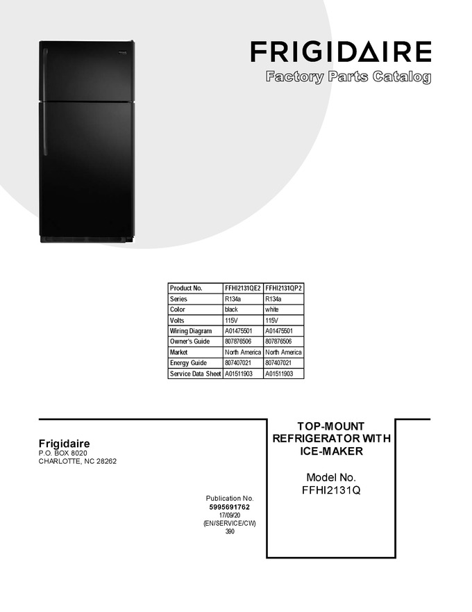 Diagram for FFHI2131QE2