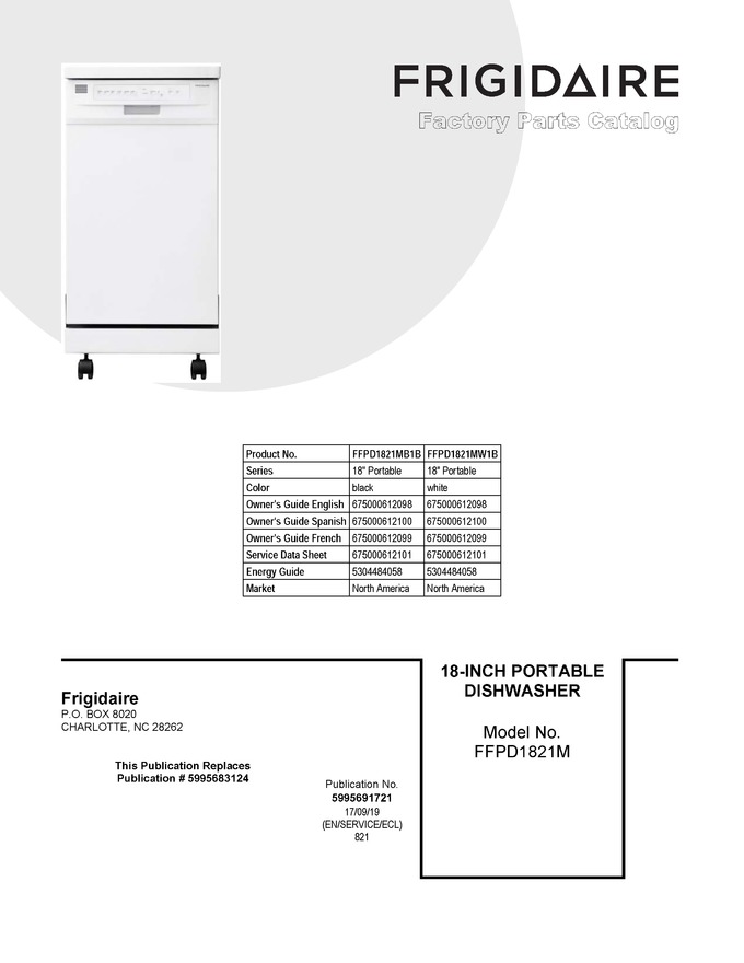 Diagram for FFPD1821MW1B