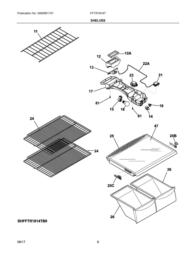 Diagram for FFTR1814TS1