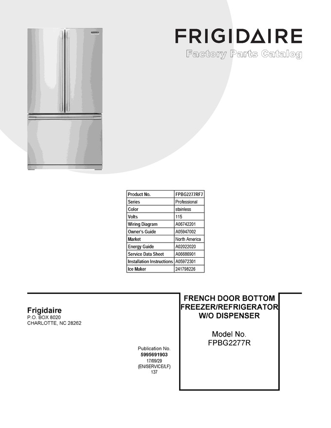 Diagram for FPBG2277RF7
