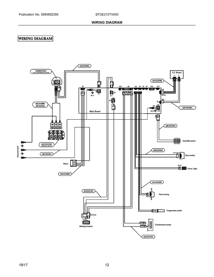 Diagram for EFDE210TIW00