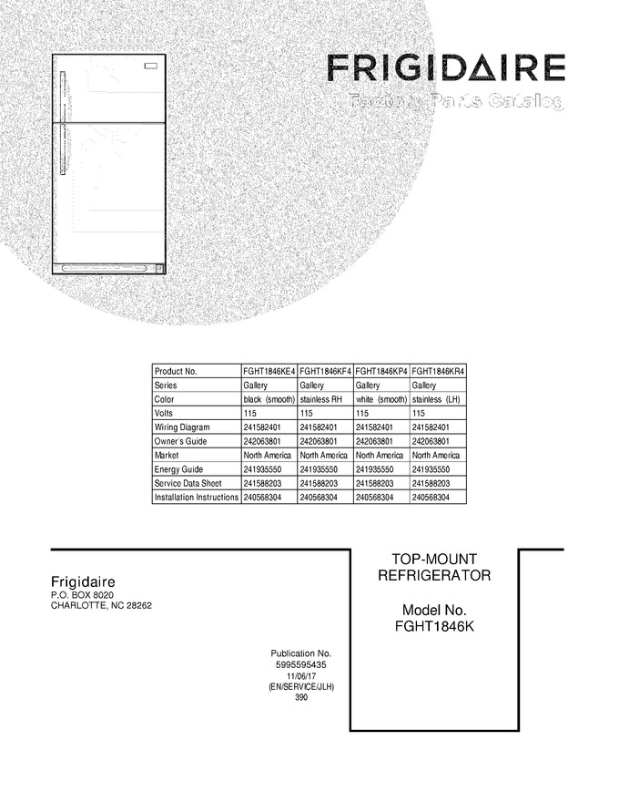 Diagram for FGHT1846KF4