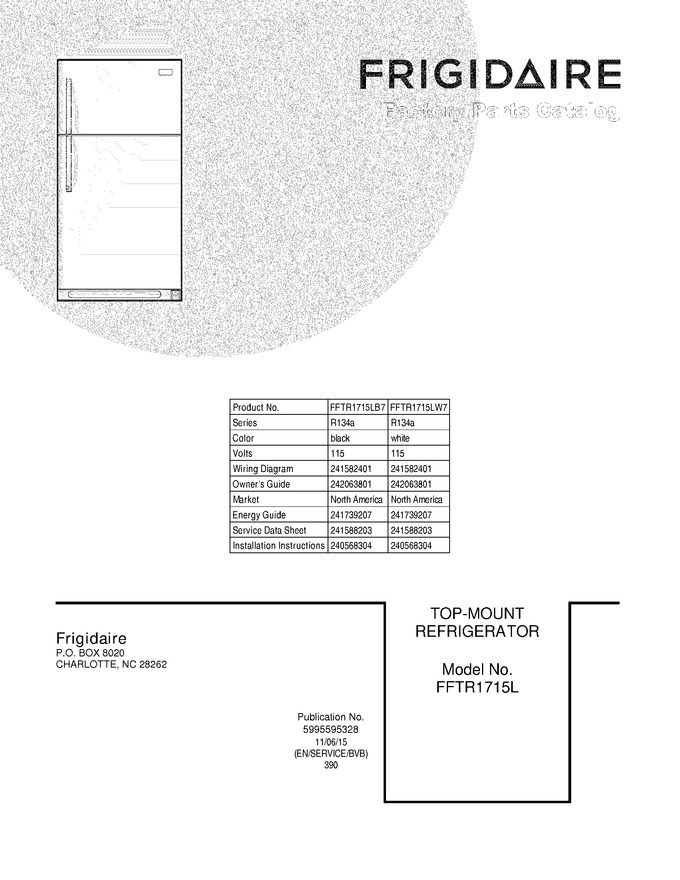 Diagram for FFTR1715LB7