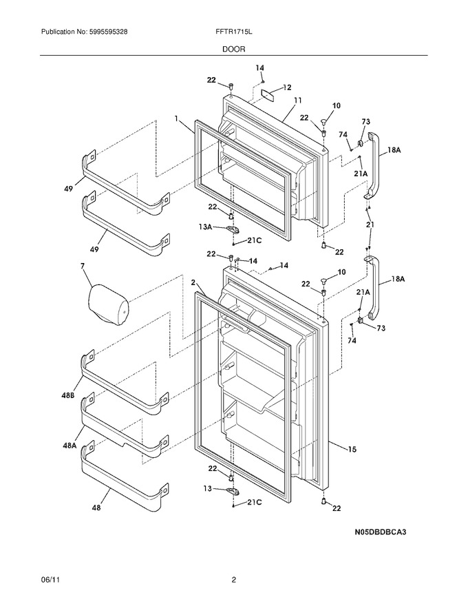Diagram for FFTR1715LB7