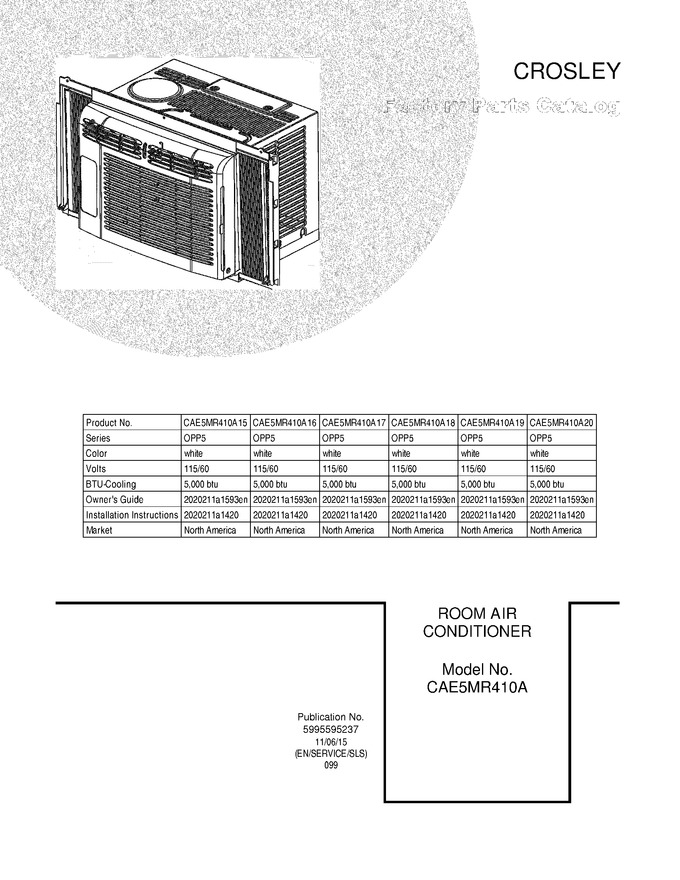 Diagram for CAE5MR410A19