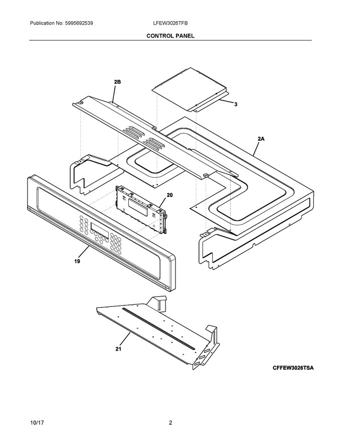 Diagram for LFEW3026TFB