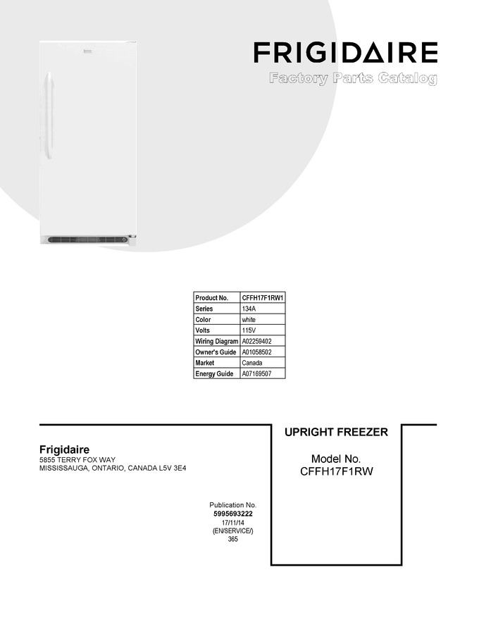 Diagram for CFFH17F1RW1