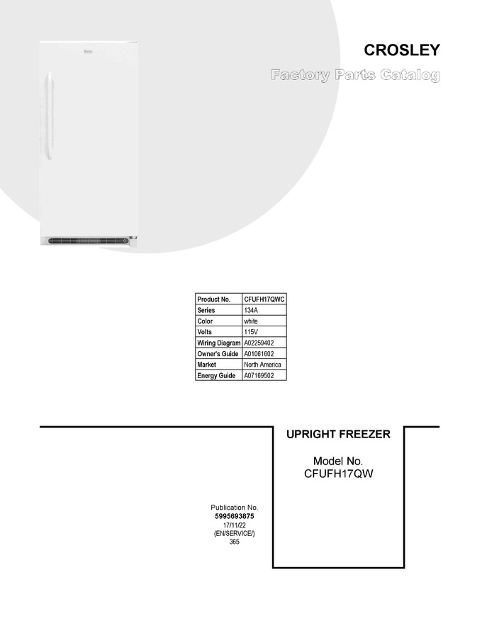 Diagram for CFUFH17QWC