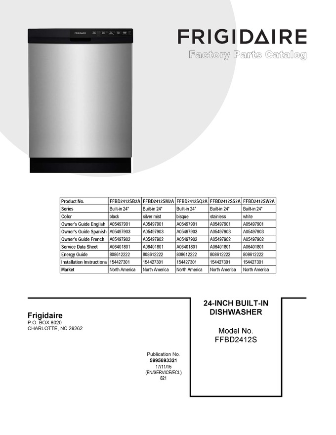 Diagram for FFBD2412SQ2A