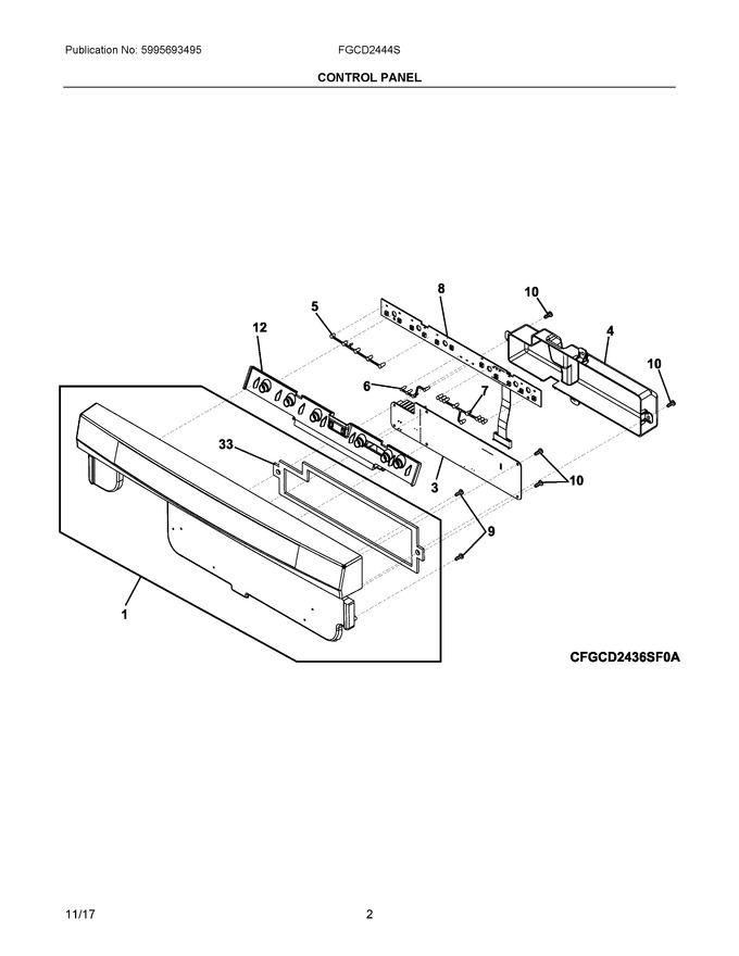 Diagram for FGCD2444SA2A