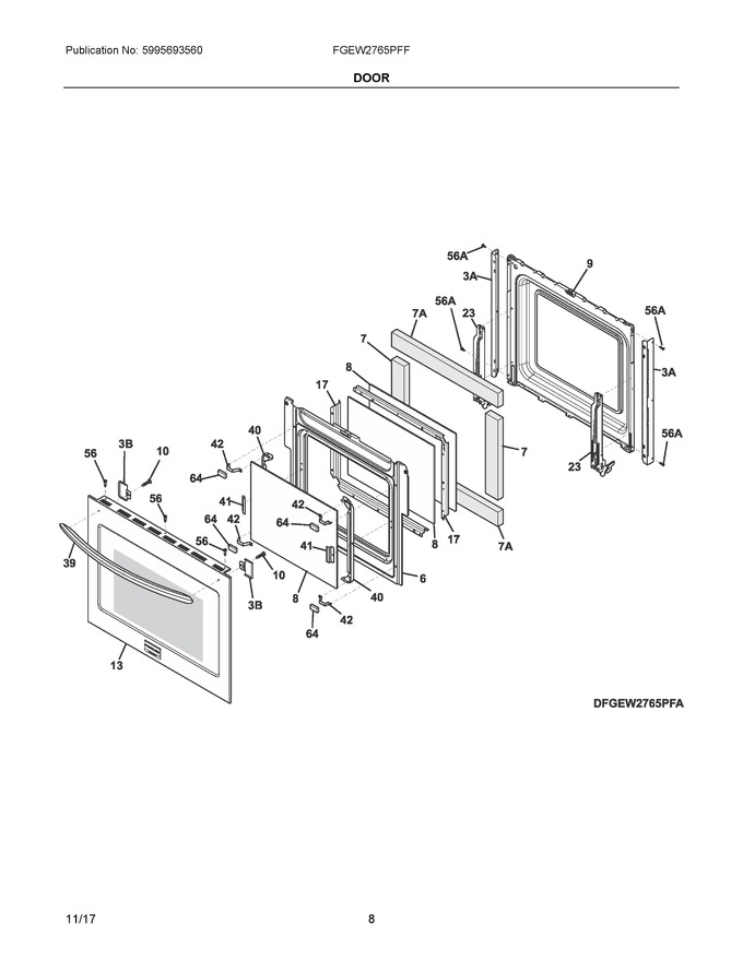 Diagram for FGEW2765PFF
