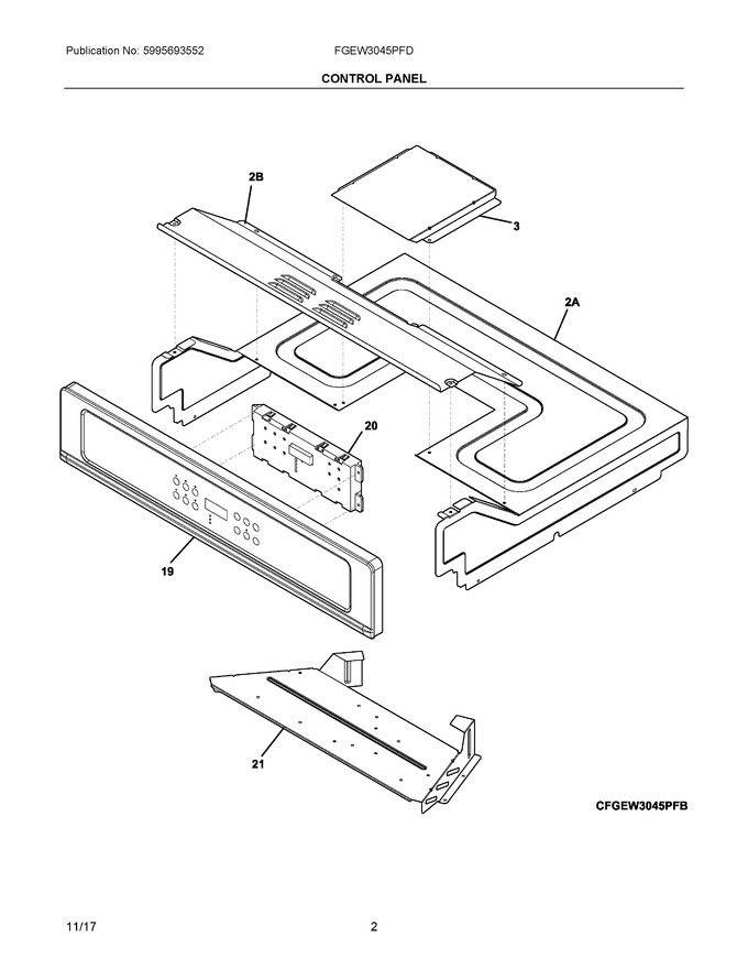 Diagram for FGEW3045PFD