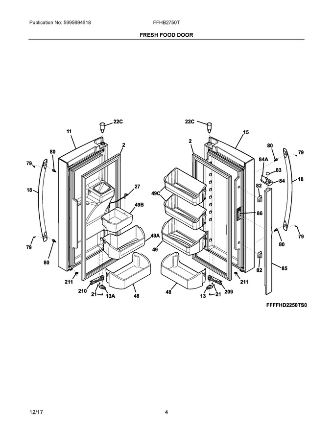 Diagram for FFHB2750TS3