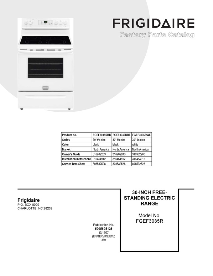 Diagram for FGEF3035RBD
