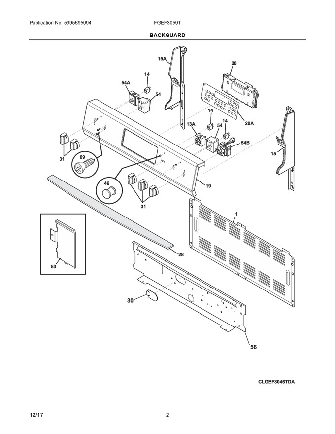 Diagram for FGEF3059TFD