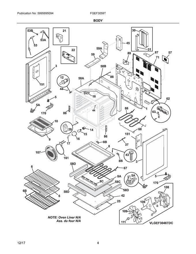 Diagram for FGEF3059TFD