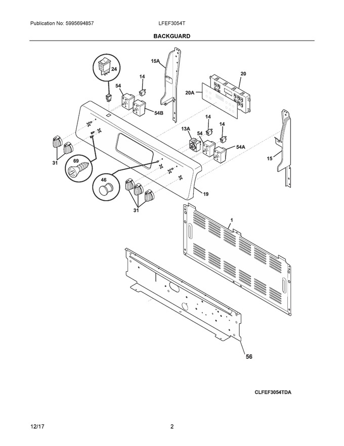Diagram for LFEF3054TDE