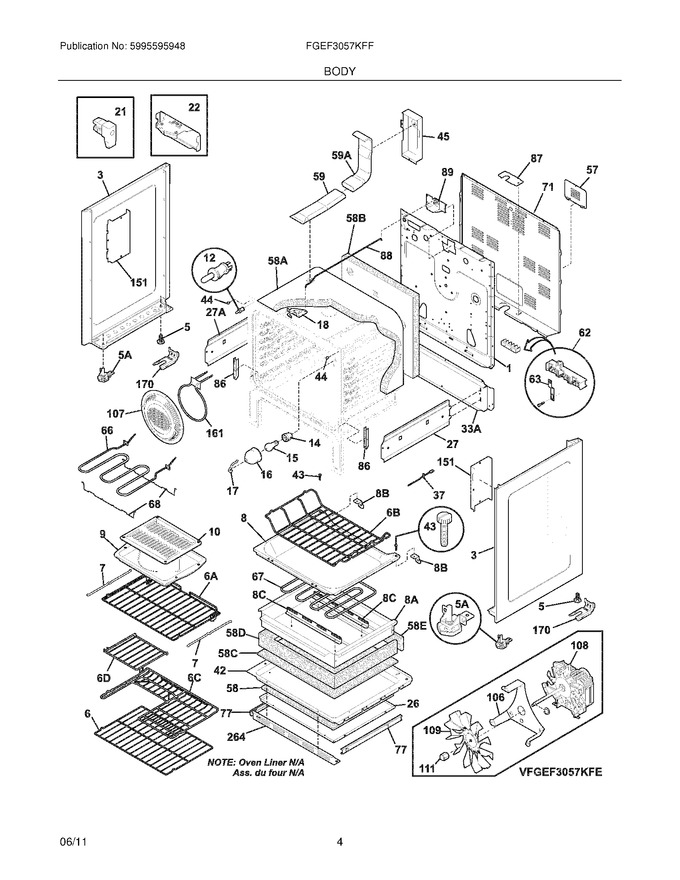 Diagram for FGEF3057KFF